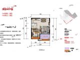 雨林源筑_1室2厅1卫 建面53平米