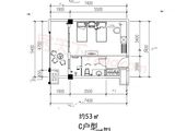 大理悦山海_公寓C户型-2#楼 建面53平米