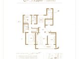 融创蓝天壹號_3室2厅2卫 建面138平米