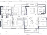 华润置地悦里_3室2厅2卫 建面144平米