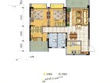 格林城市花园_3室2厅2卫 建面94平米