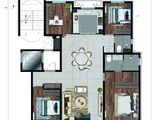 鲁商万科新都会_4室2厅2卫 建面165平米