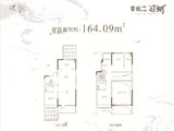 碧桂园国湖_4室2厅2卫 建面164平米