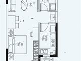 恒大国际温泉小镇_1室1厅1卫 建面59平米