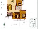 逸景佲园誉峰_3室2厅1卫 建面109平米