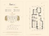 晋中万科紫郡_3室2厅1卫 建面108平米