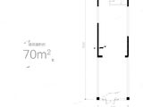 金橙街首开华润城商业_70平户型 建面70平米