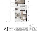 新希望华发锦粼云荟_3室2厅2卫 建面98平米