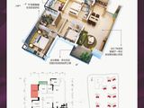 荣和五象学府_4室2厅2卫 建面98平米