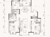 天津富力新城_3室2厅2卫 建面129平米