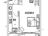 中基禧悦府_1室1厅1卫 建面56平米