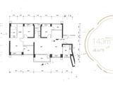 鸿荣源壹成中心_4室2厅2卫 建面143平米