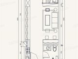 三润城_1室1厅1卫 建面58平米