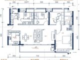 佳兆业滨江壹号_4室2厅2卫 建面123平米