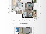 龙腾御锦_4室2厅3卫 建面141平米