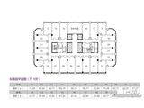 汇银广场_写字楼7F-10F标准层平面图 建面0平米