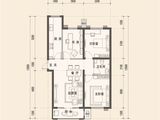 紫霞胜境_3室1厅1卫 建面102平米