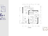 滨江和悦里_3室2厅2卫 建面94平米