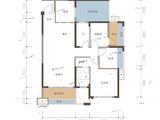 博达晴天悦2期_3室2厅2卫 建面108平米