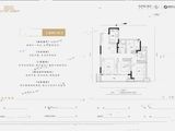 襄阳融创民发御湖壹号_3室2厅2卫 建面105平米