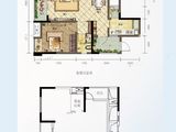 华宇温莎小镇2期_3室2厅2卫 建面108平米