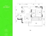 新绎固安来康郡_1室2厅1卫 建面62平米