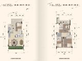 龙光国际养生谷_4室2厅4卫 建面152平米