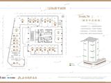 五矿国际广场_三层标准平面图 建面60平米