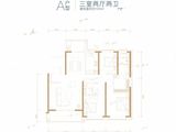 自然界河山_3室2厅2卫 建面165平米