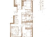 北京恒大御峰_3室2厅2卫 建面129平米
