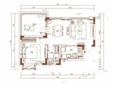 蓝光青城河谷_1室2厅1卫 建面52平米