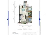 航空小镇_2室2厅1卫 建面99平米