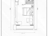 绿地西安世界中心云邸_42.63平户型 建面42平米