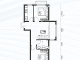 顺迈欣郡C区哈佛特区_2室1厅1卫 建面81平米