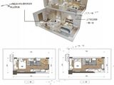 里城晴樾中心_2室2厅2卫 建面30平米