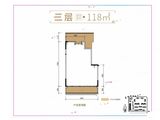 粼云上府_三层118㎡户型 建面118平米