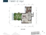 人居望青来_1室2厅1卫 建面64平米