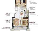 碧桂园凤翔府_3室2厅1卫 建面107平米