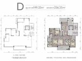 鲁能星城外滩长江序_3室2厅3卫 建面236平米