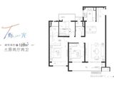 时光铂悦_3室2厅2卫 建面120平米