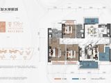 碧桂园华发香洲府_4室2厅2卫 建面108平米