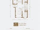 交控置地龍锦院_3室2厅2卫 建面119平米
