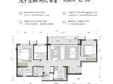 里城樾公馆_3室2厅2卫 建面90平米