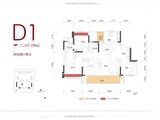 德商崇江天悦_4室2厅2卫 建面109平米