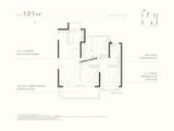 伟星玖峯汇_3室2厅2卫 建面121平米