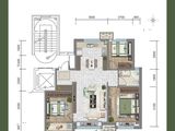 康桥学府_3室2厅2卫 建面99平米