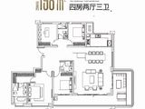 中国铁建西派璟悦_4室2厅3卫 建面198平米