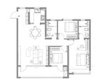 中车四方云汇_3室2厅2卫 建面135平米