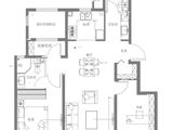 华棠印象星空_3室2厅2卫 建面95平米