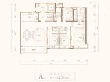 瀚林甲第二期_4室2厅3卫 建面215平米